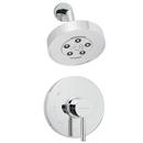 Shower Trim Package with Showerhead in Polished Chrome