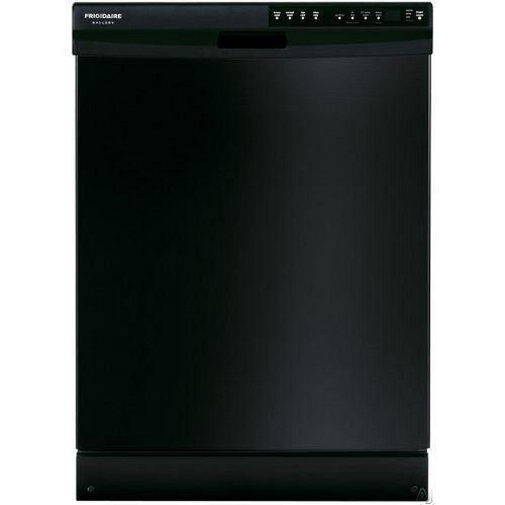 Frigidaire Black 24 in. 54dB 4-Cycle Built-In Dishwasher 