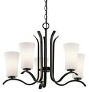 Kichler Lighting Olde Bronze 18 in. 100W 5-Light Medium Chandelier 