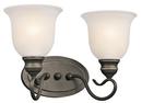 Kichler Lighting Olde Bronze 100W 2-Light Bath Vanity Fixture 