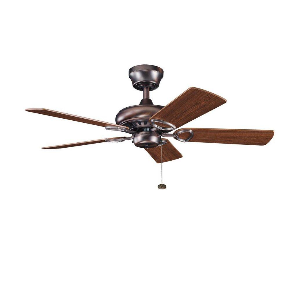 Kichler Lighting Oil Brushed Bronze 42 in. 5-Blade Sutter Place Ceiling Fan 