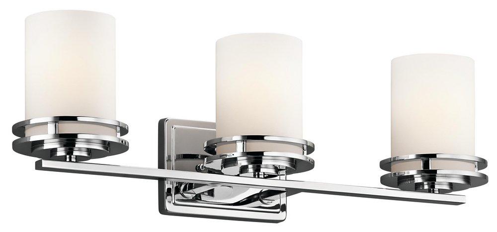 Kichler Lighting Chrome 7-3/4 x 6-1/2 in. 100W 3-Light Medium Bracket 