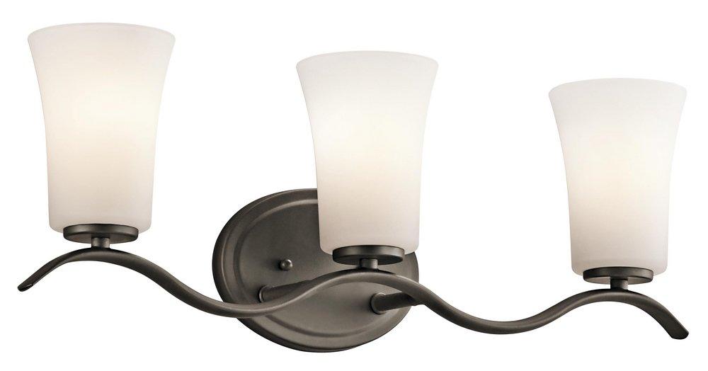 Kichler Lighting Olde Bronze 23 in. 100W 3-Light Medium Bracket 