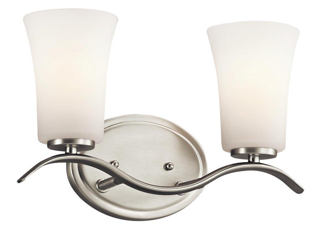Kichler Lighting Brushed Nickel 100W 2-Light Medium Base Bracket 