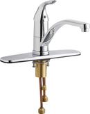 Single Handle Kitchen Faucet in Polished Chrome