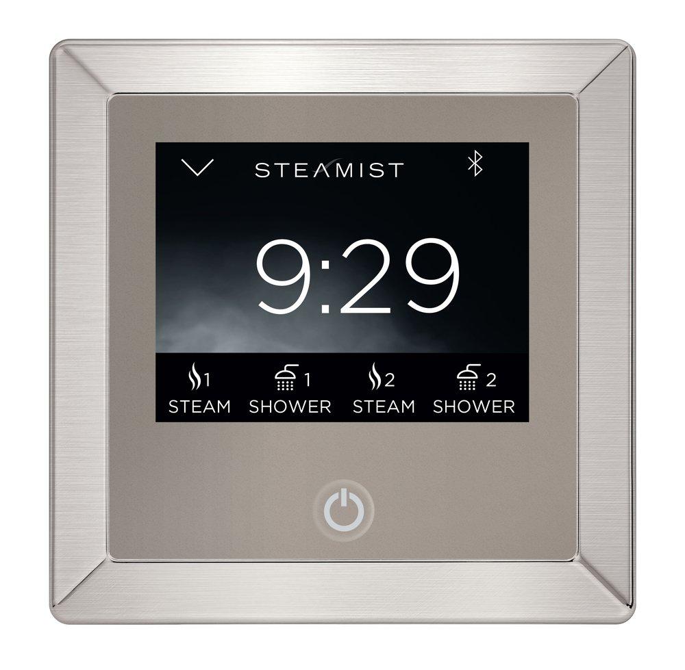 Steamist Brushed Nickel WIFI Enabled Steam Bath Control 