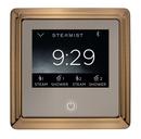 WIFI Enabled Steam Bath Control in Brushed Bronze