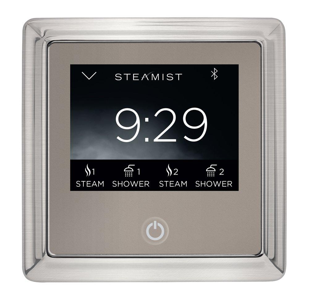 Steamist Brushed Nickel Steam Bath Control 