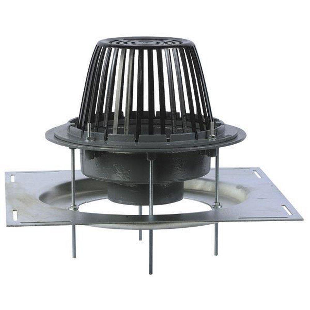 Watts No-Hub Roof Drain with Adjustable Extended Flange 