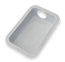 Construction Solutions White 3-1/2 x 19-1/2 in. Dryer Box Steel 