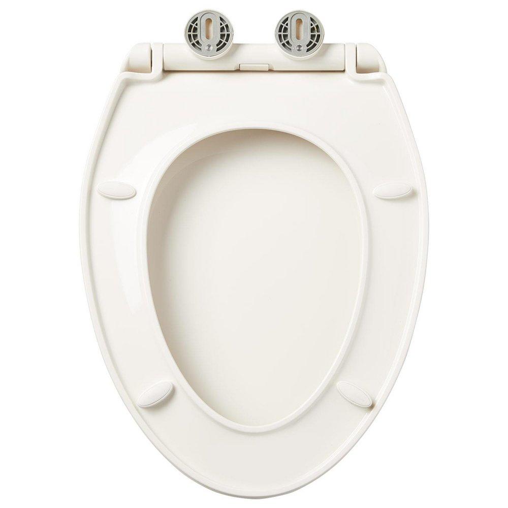 Signature Hardware Biscuit Elongated Closed Front with Cover 