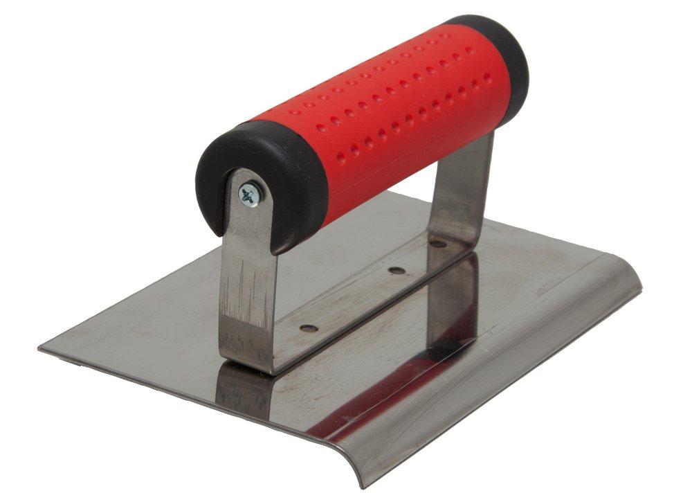 RAPTOR&reg; Silver 6 in. Straight Concrete Edger 