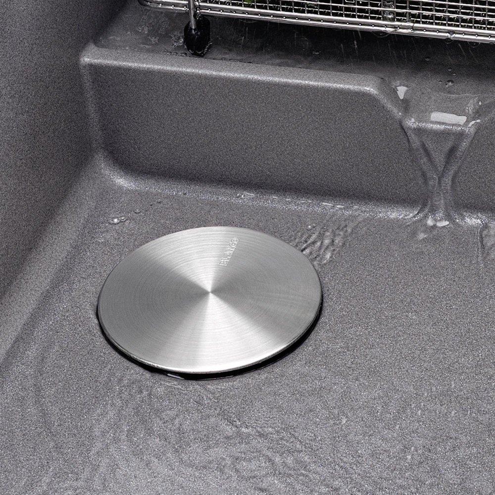 BLANCO PVD Steel Capflow Drain Cover 