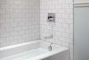 KOHLER Biscuit 60 x 30-1/4 in. Soaker Alcove Bathtub Left Drain 