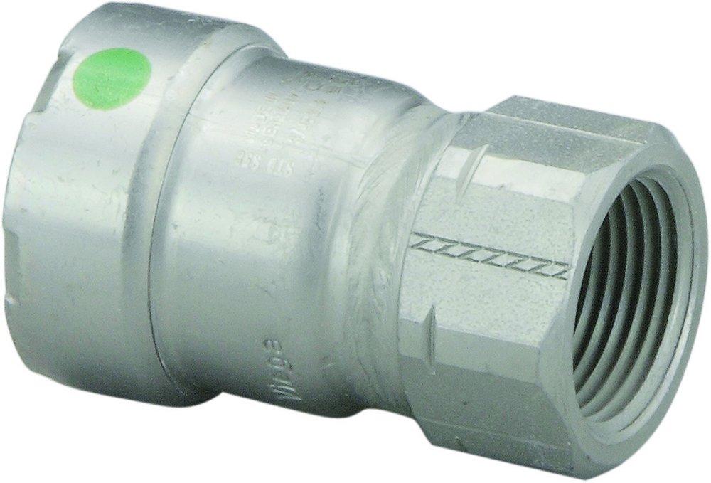 Viega Press x FPT 250F Carbon Steel Adapter with EPDM Sealing Element 