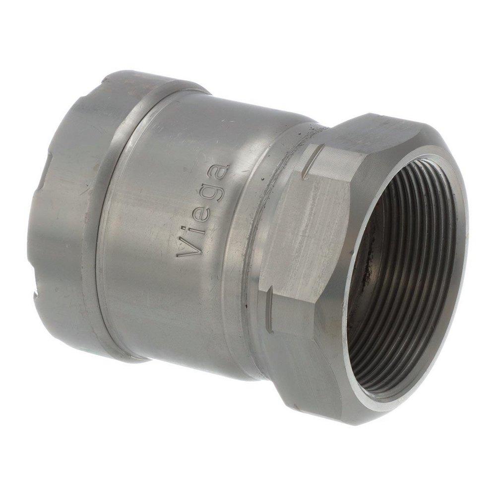 Viega Press x FPT 250F Carbon Steel Adapter with EPDM Sealing Element 