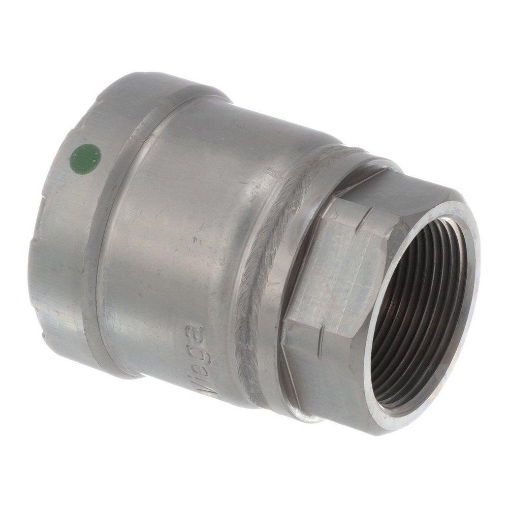 Viega Press x FPT 250F Carbon Steel Adapter with EPDM Sealing Element 
