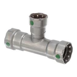 3/4 x 3/4 x 1/2 in. Press Carbon Steel Reducing Tee