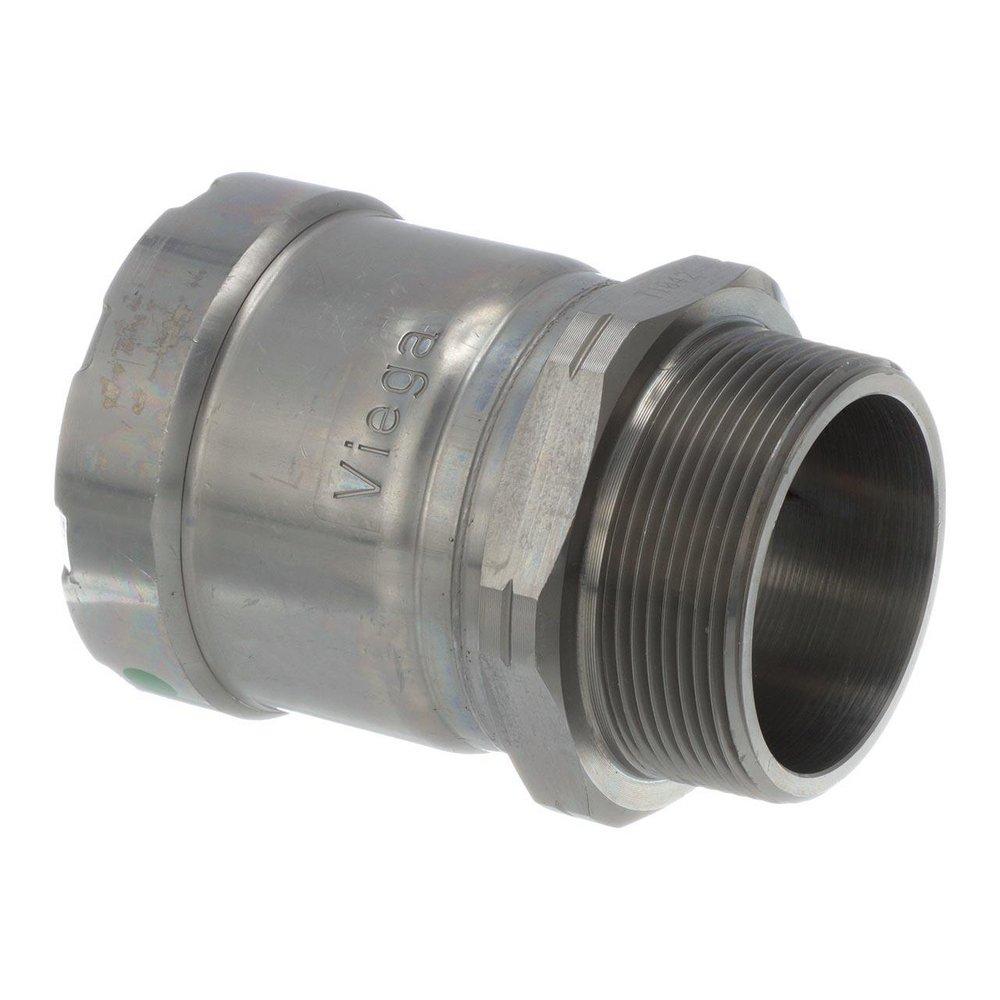 Viega Press x MPT Carbon Steel Adapter 