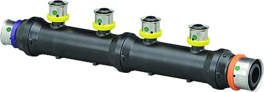 Viega Black 160 psi Polymer PEX Press Valve Manifold 