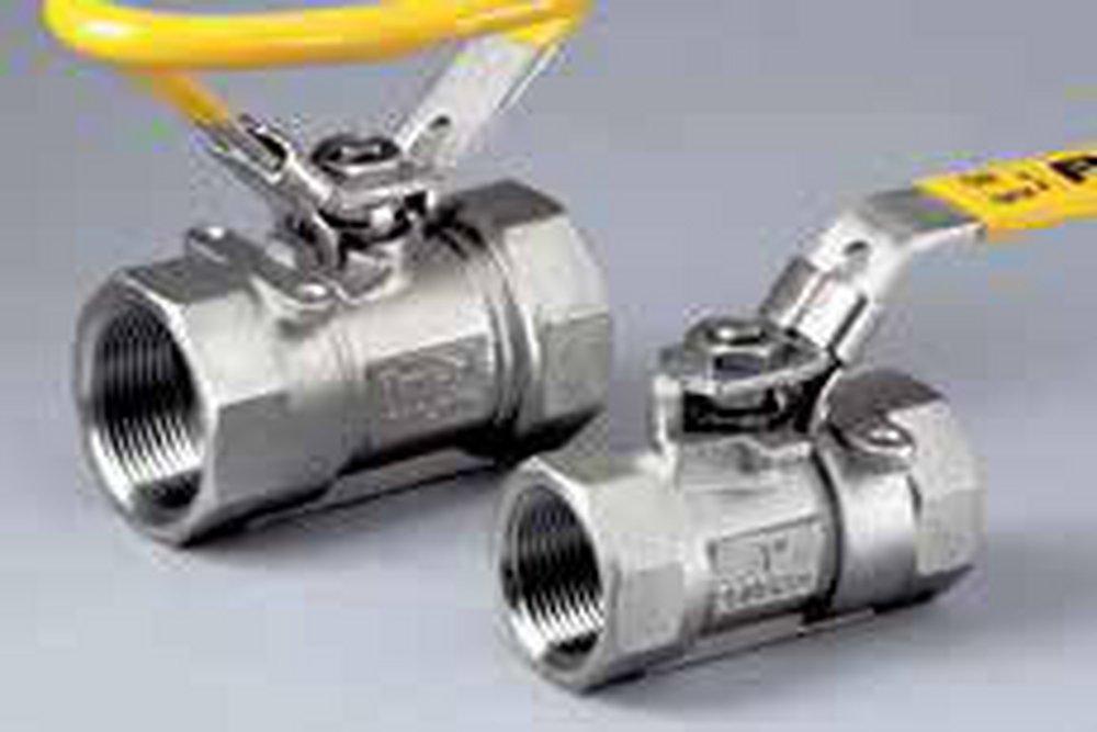 Flow-Tek Stainless Steel Reduced Port Threaded 2000# Ball Valve 