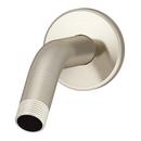 Shower Arm with Heavy Flange in Satin Nickel