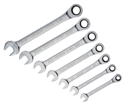 3/8 in. Ratcheting Combination Wrench Set