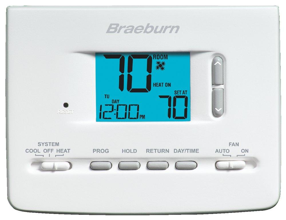 Braeburn Systems 1H/1C Programmable Thermostat 