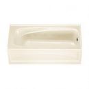 66 x 32 in. Acrylic Integral Apron Bathtub with Left Hand Drain in Linen