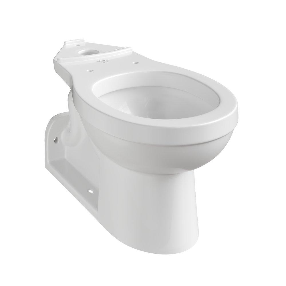 PROFLO&reg; White Round Toilet Bowl 