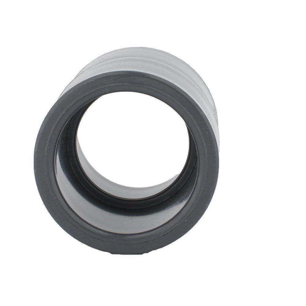 Dark Grey PVC Schedule 80 Coupling 