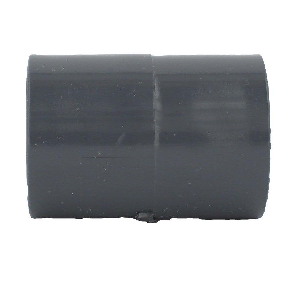 Dark Grey PVC Schedule 80 Coupling 