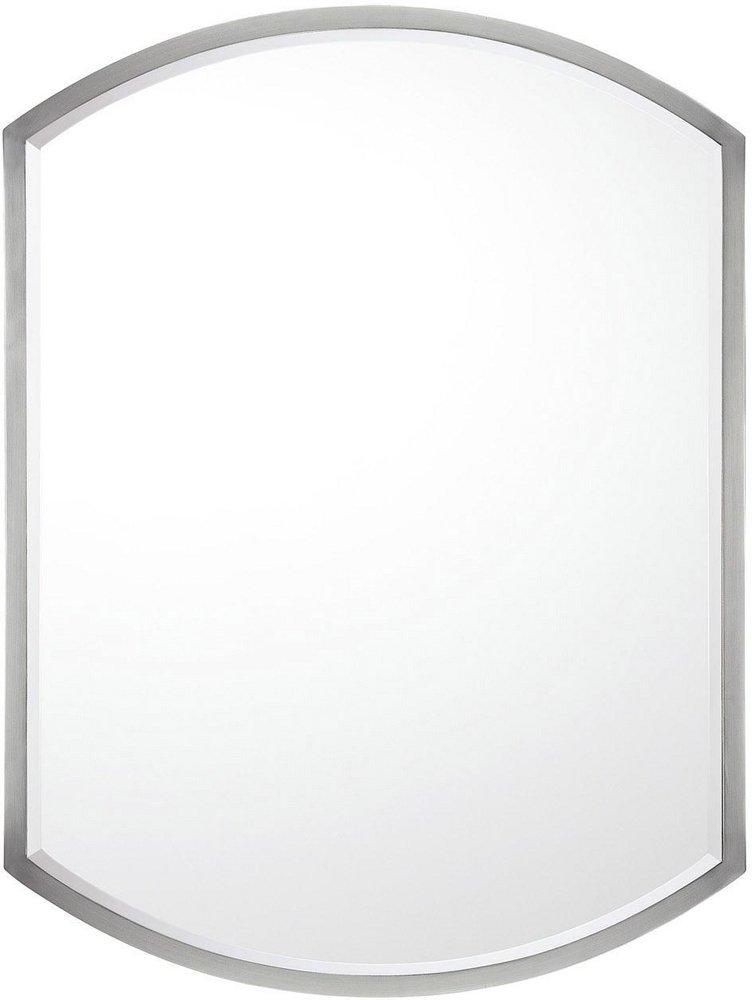 Capital Lighting Matte Nickel 32 x 24 in. Metal Mirror 
