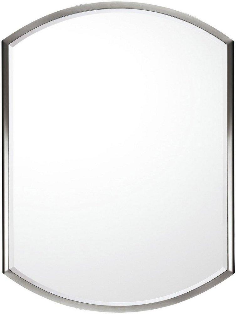Capital Lighting Polished Nickel 32 x 24 in. Metal Mirror 