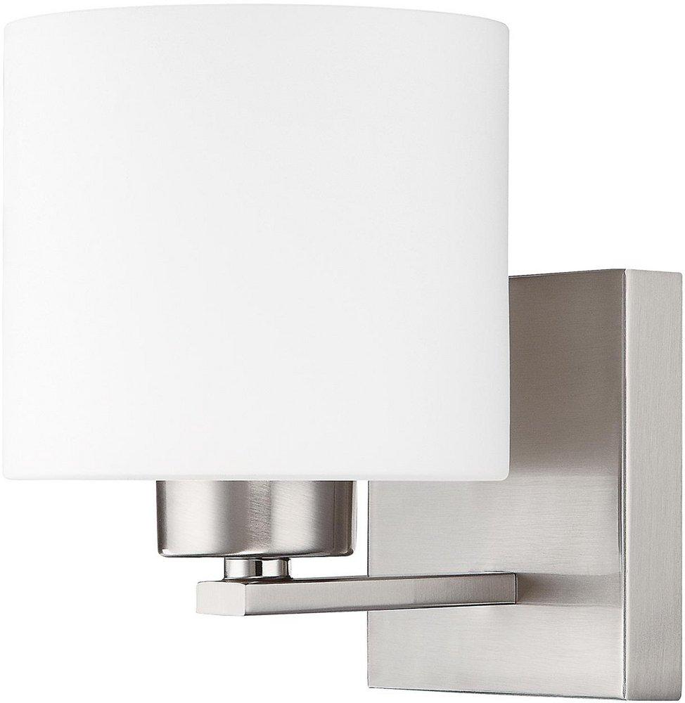 Capital Lighting Brushed Nickel 1-Light Sconce 