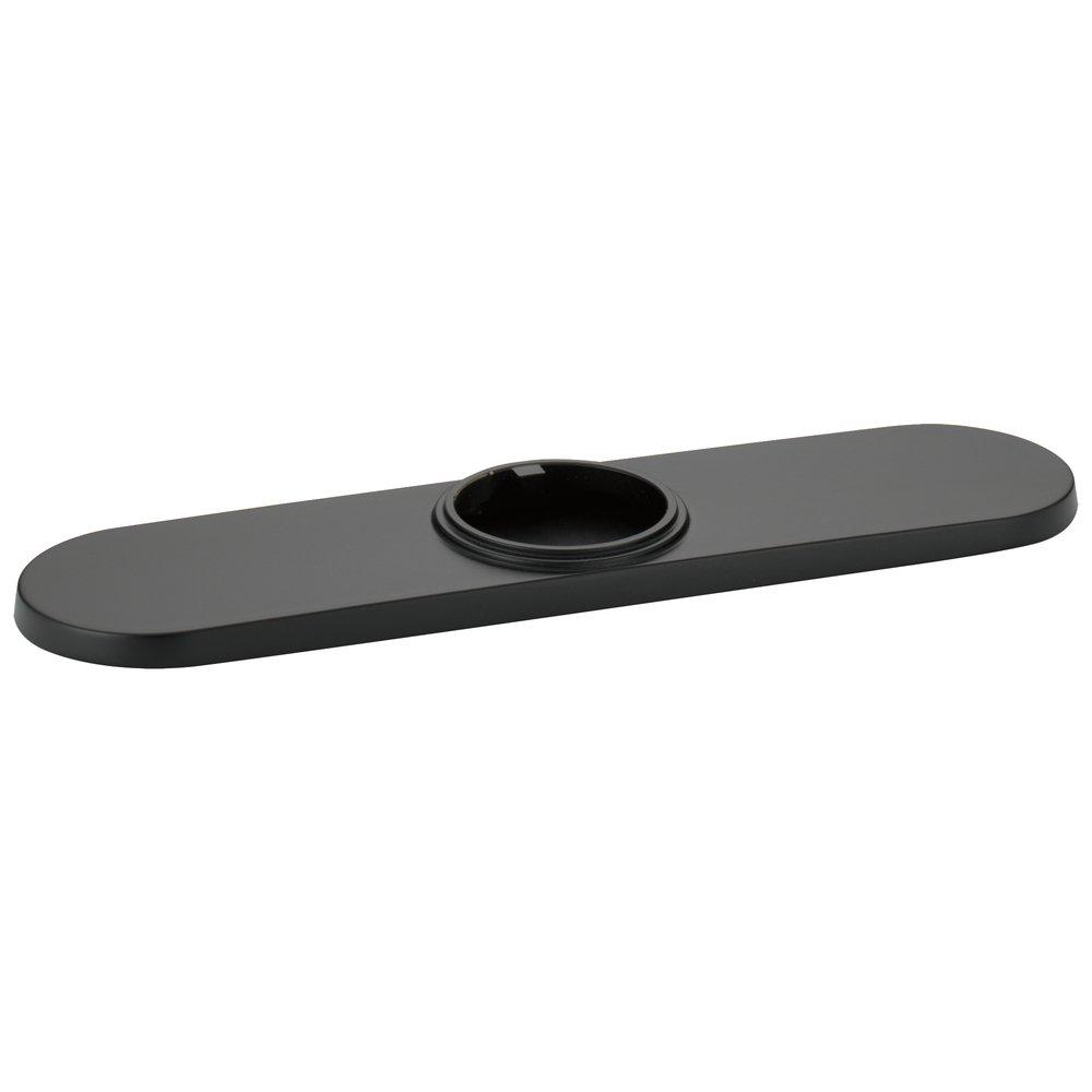 Brizo Matte Black Escutcheon Plate for Kitchen Faucet 