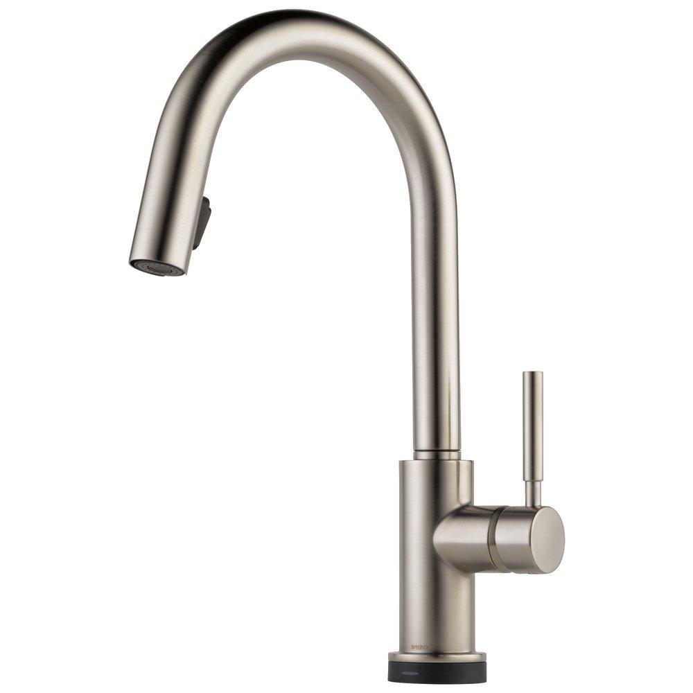 Brizo Stainless Single Handle Pull Down Kitchen Faucet 