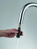 Brizo Matte Black Single Handle Pull Down Kitchen Faucet 