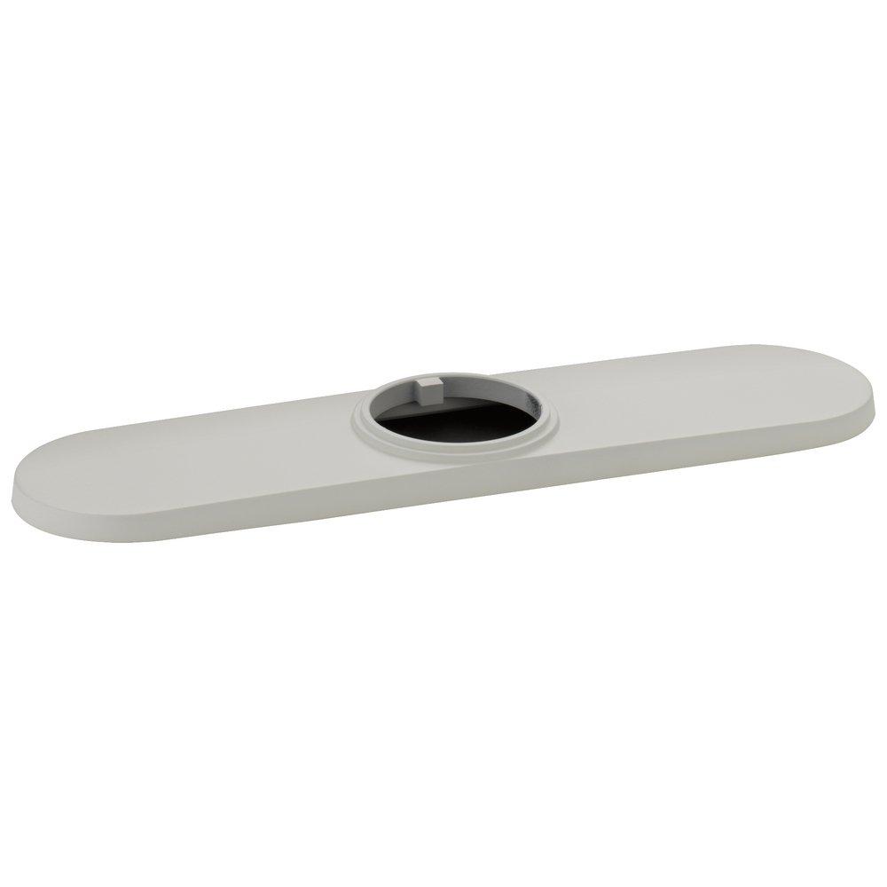 Brizo Matte White Escutcheon Plate for Kitchen Faucet 