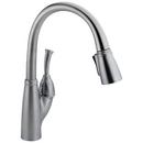 Pull Down Single Handle Kitchen Faucet in Arctic Stainless