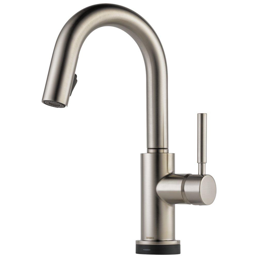 Brizo Stainless Single Handle Lever Handle Bar Faucet 