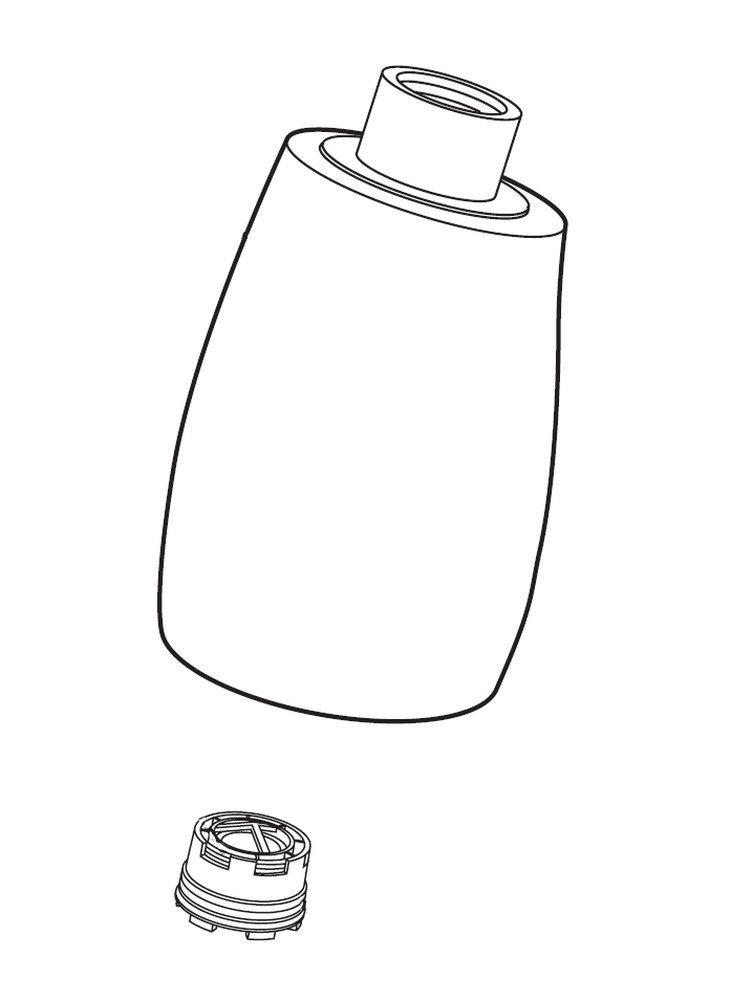 Stainless WAND Assembly *DELUCA 