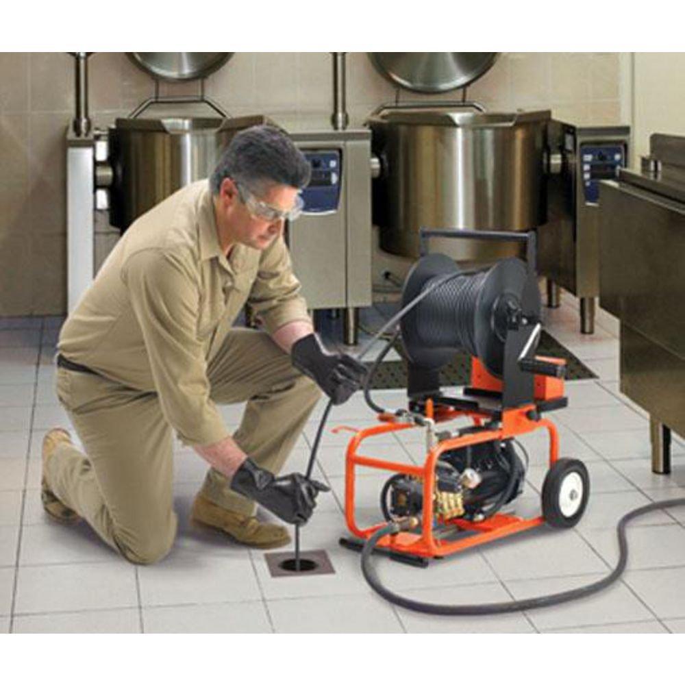 General Pipe Cleaners Orange 1-1/2 hp 1500 psi Water Jet 