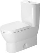 Duravit White 1.28 gpf Elongated Floor Mount Toilet Bowl 