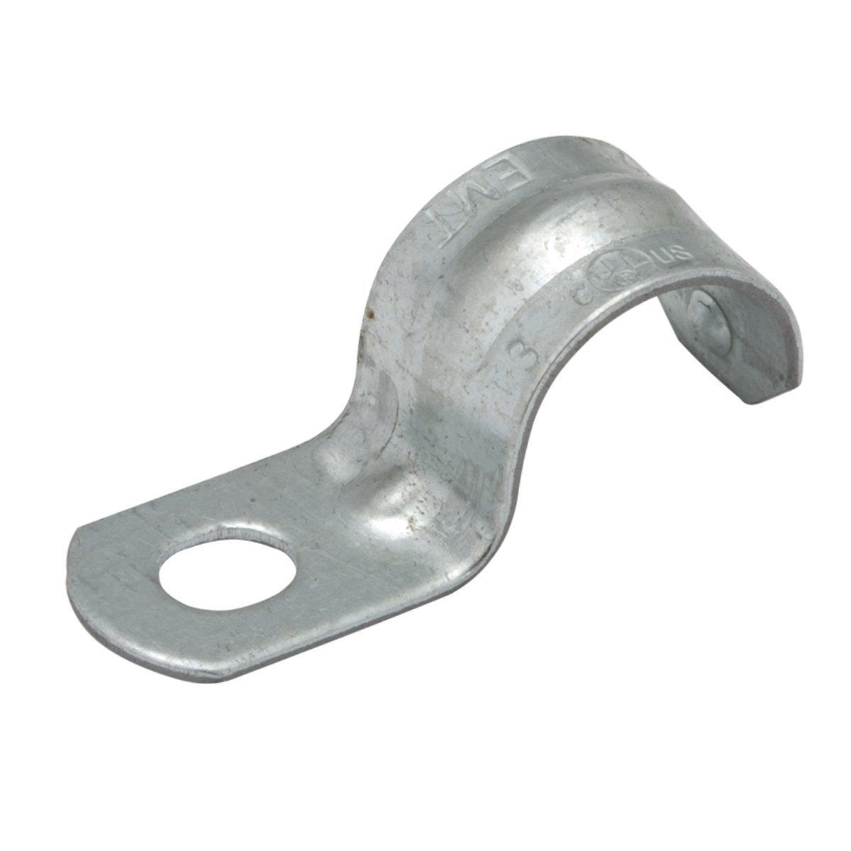 RACO Steel Electroplated Zinc Push On Pipe Strap 