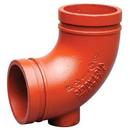 Victaulic Galvanized Ductile Iron 90 Degree Drain Sprinkler Elbow 