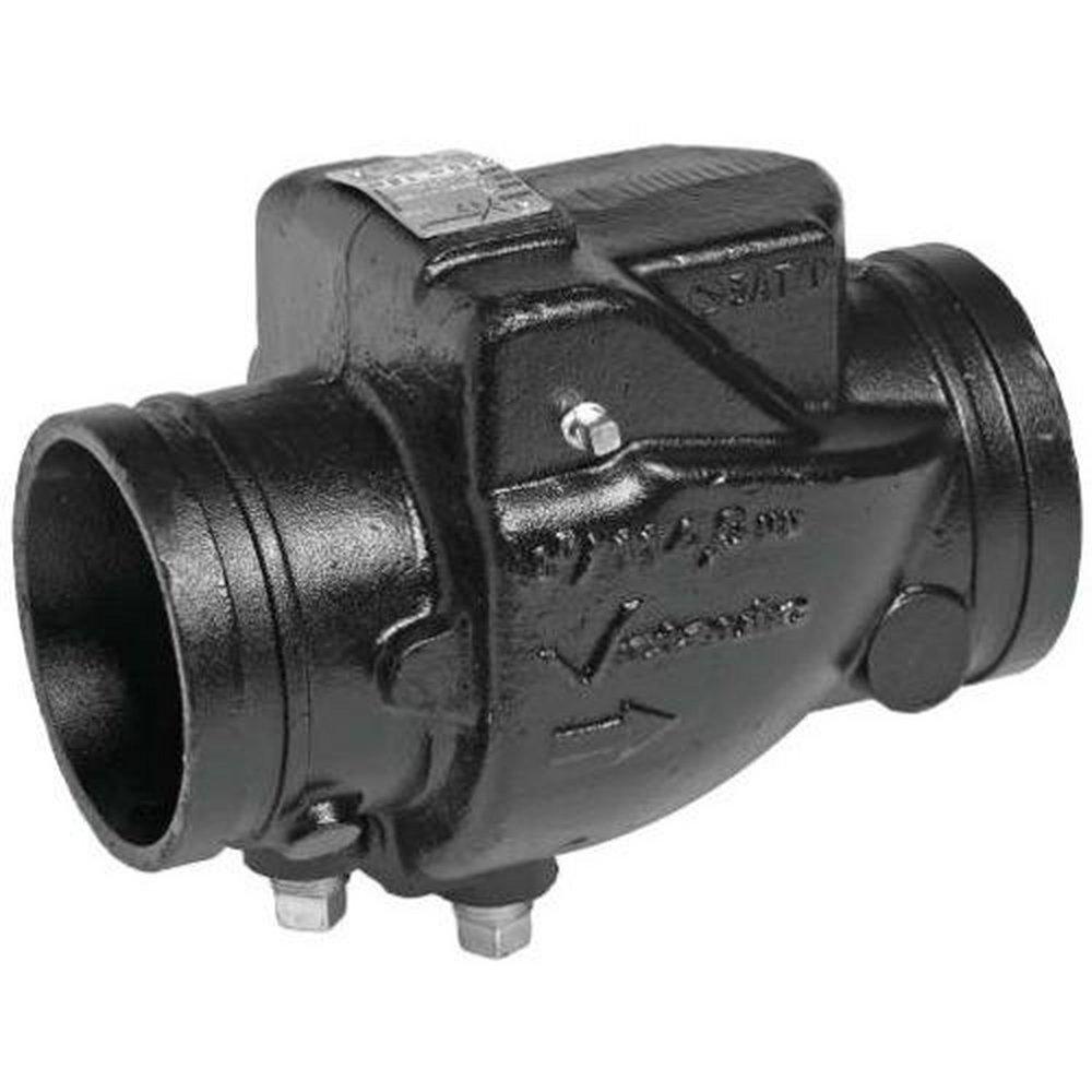 Victaulic Black Ductile Iron Grooved Spring Check Valve 