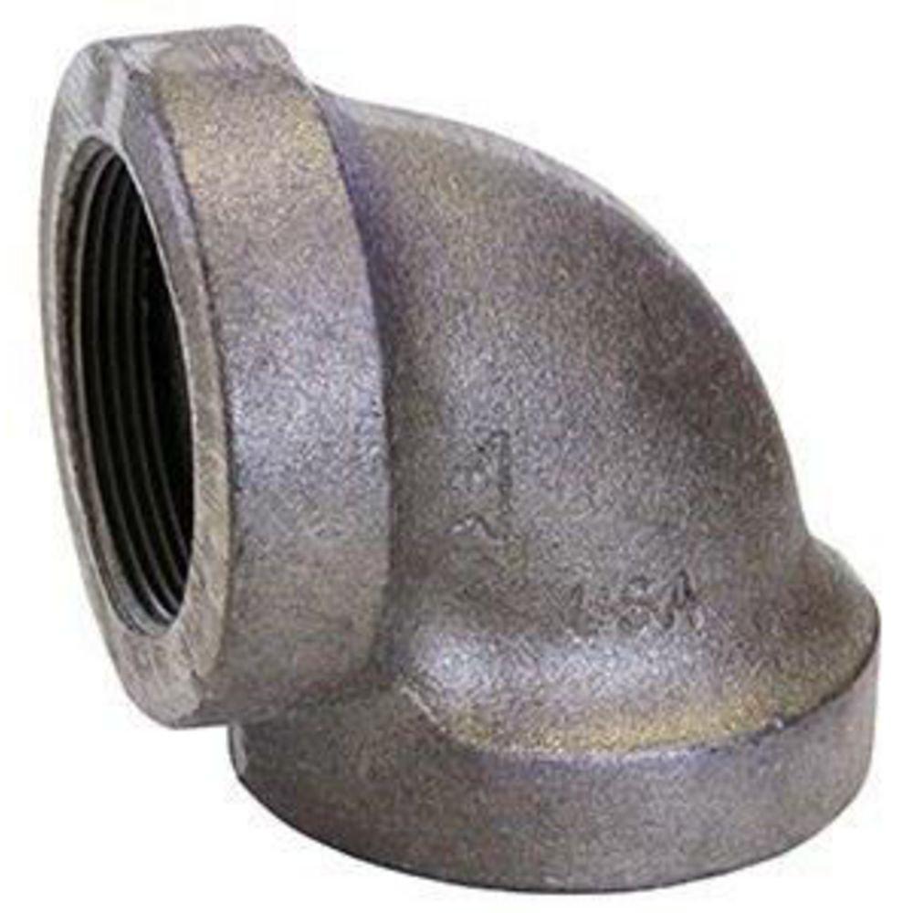 FNPT Domestic Galvanized Cast Iron 90 Degree Short Turn Elbow 