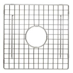 12 in. Bottom Grid Square Sink in Stainless Steel