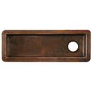 30 X 11 0 Hole Single Band Copper DU Mount Bar SINK